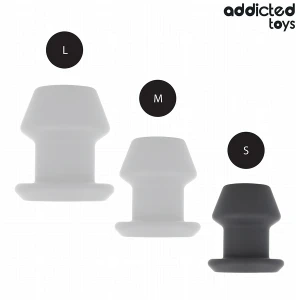 ADDICTED TOYS - EXTREME HOLLOW ANAL PLUG TAGLIA S 7,5 CM